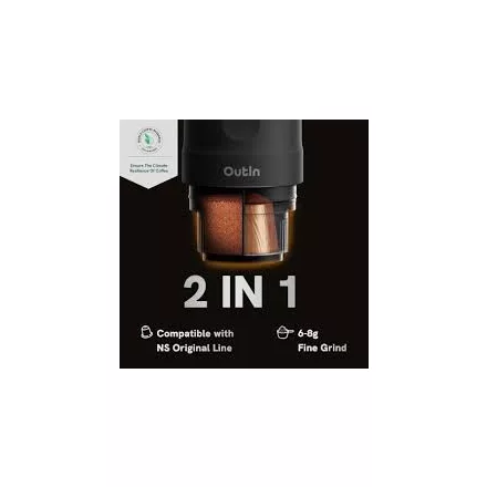 Outin Nano Space Grey utazós kávéfőző