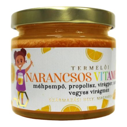 Természet ízei Narancsos vitamézes