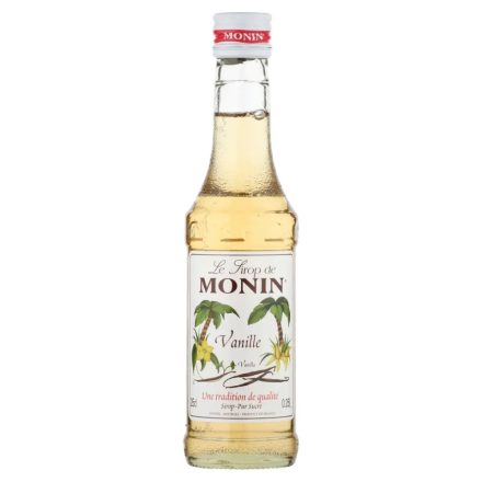 MONIN Bourbon vanilia sirup 0,25l