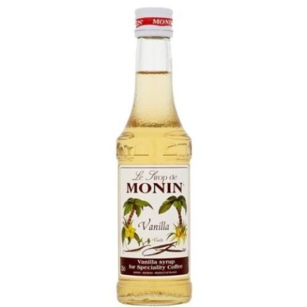 MONIN Bourbon vanilkový sirup Bez cukru 0,25l