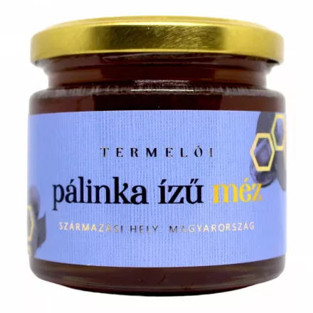 Med z Bodzásu v pohári 50 gramov