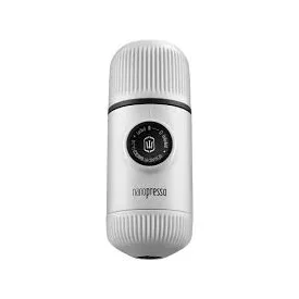   Wacaco Nanopresso Hidegfehér hordozható kávéfőző + kemény védőtok