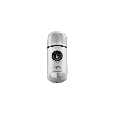 Wacaco Nanopresso Hidegfehér hordozható kávéfőző + kemény védőtok