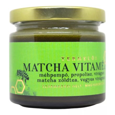 Matcha vitamézes 230gramm
