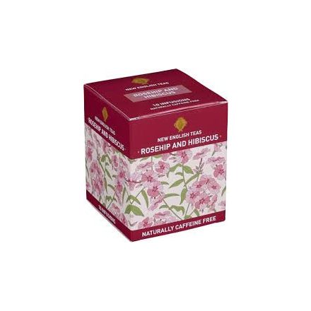 NET "English Garden" csipkebogyó Hibiszkusz tea 10 tasak a dobozban