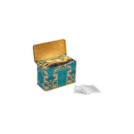 NET Angol reggeli tea fém dobozban 40filter/80gramm Énekes rigó mintával