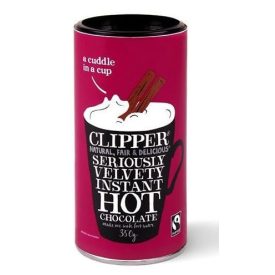 Clipper Hot Chocolate prášok na horúcu čokoládu 350 g