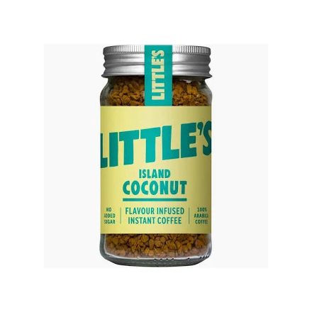 Little's Island coconut Kókusz ízesítésű instant kávé 50gramm