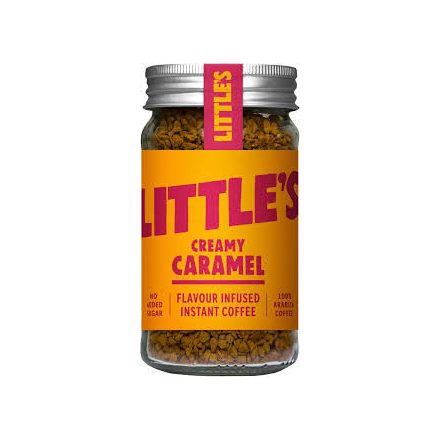 Little's Koffeinmentes krémes karamell ízesítésű instant kávé 50gramm