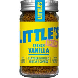   Little's Koffeinmentes Francia vanilia ízesítésű instant kávé 50gramm