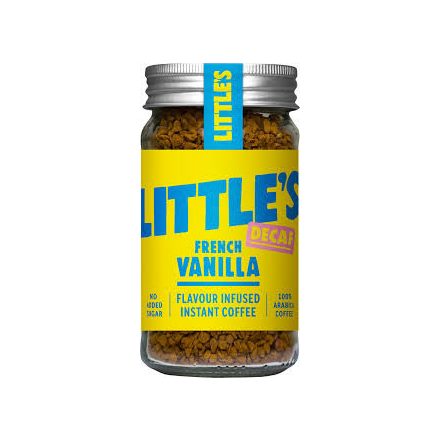 Little's Koffeinmentes Francia vanilia ízesítésű instant kávé 50gramm