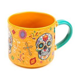 Kerámia bögre Mexikói koponya  400ml