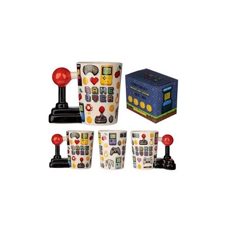 Kerámia bögre Joystick füllel 400ml