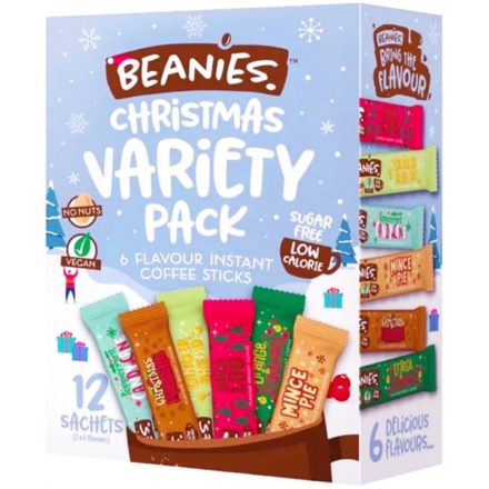 Beanies Variety vianočný výber instantných káv 10 × 2 g
