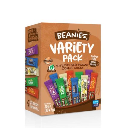 Beanies Variety Ízesített instant kávé válogatás 10x2g