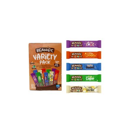 Beanies Variety Ízesített instant kávé válogatás 10x2g