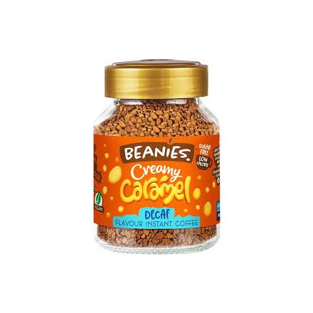 Beanies Creamy Caramel bezkofeínová instantná káva 50 g