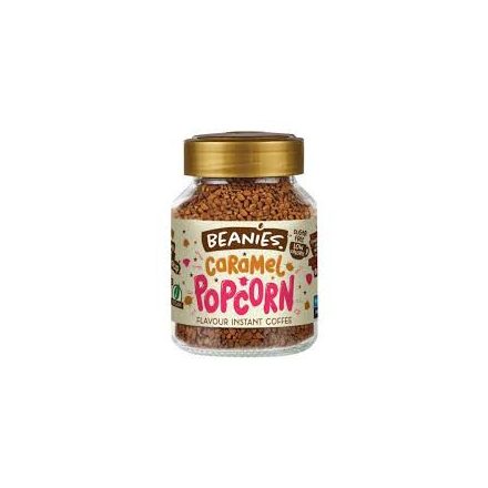 Beanies Caramel Pop Corn instantná káva 50 g