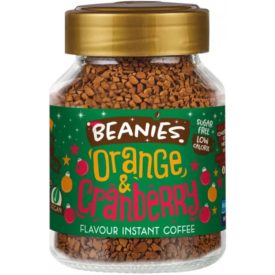 Beanies Orange & Cranberry ochutená instantná káva 50 g