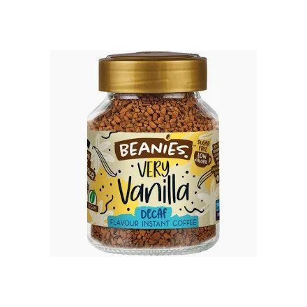 Beanies Vanilla bezkofeínová instantná káva 50 g