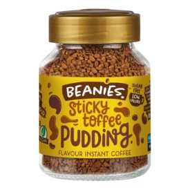 Beanies Sticky Toffee Pudding Ízesített instant kávé 50g