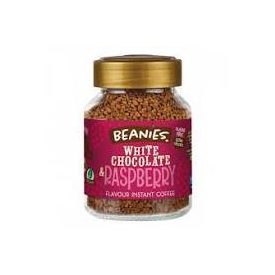 Beanies instant kávé fehércsokis málna 50 g