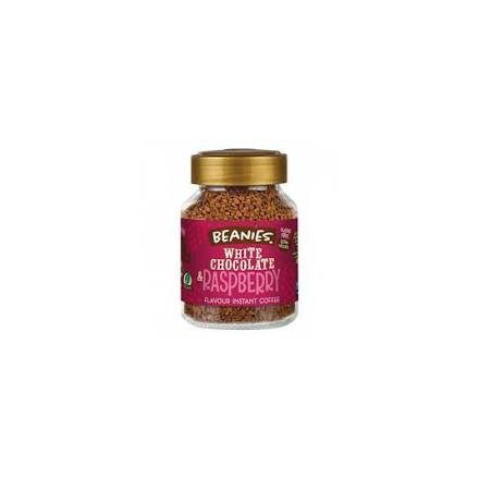 Beanies instant kávé fehércsokis málna 50 g