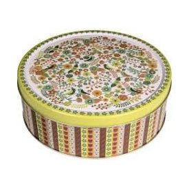   Jacobsens "Tavasz" vajas keksz sárga fémdobozban 400gramm