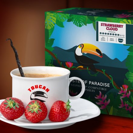 Strawberry Cloud NESPRESSO® KOMPATIBILNÉ KÁVOVÉ KAPSULY