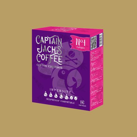 Captain Jack's Coffee No.1. Nespresso® kompatibilis kávékapszula 16db
