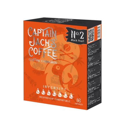 Captain Jack's Coffee No.2. Nespresso® kompatibilis kávékapszula 16db
