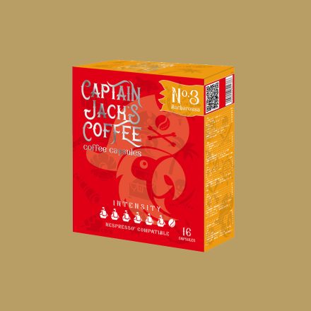 Captain Jack's Coffee No.3. Nespresso® kompatibilis kávékapszula16db