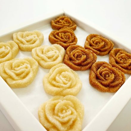 Cukrobello Rózsa formacukor 