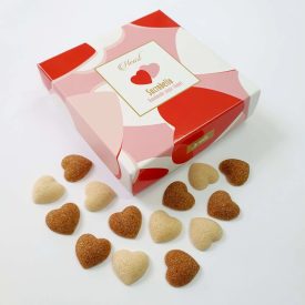   Sweet Levanduľa – 32 ks levanduľou ochutené srdiečkové ručne vyrábané cukríky