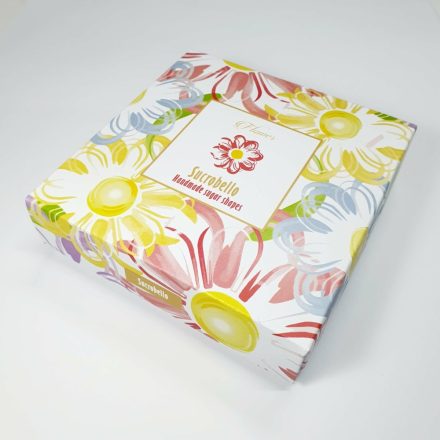 Cukrobello FLOWER Virág formájú formacukor