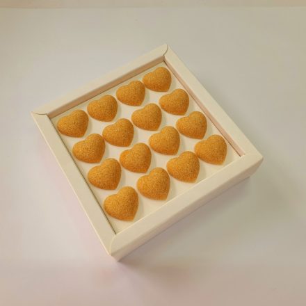 Cukrobello Sziv formájú formacukor Tokaji aszu ízesítéssel