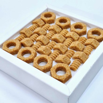 Cukrobello Csavar formájú formacukor 