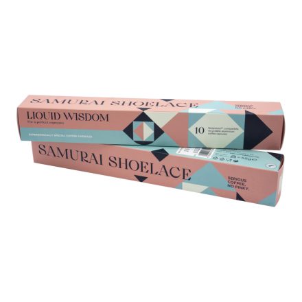 Samurai Shoelace Liquid Wisdom nespresso kompatibilis aluminium kapszula 10db