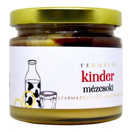 Med z Bodzásu v pohári 50 gramov