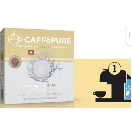 Caffé Pure tablety na čistenie nádržky na vodu pre všetky kávovary