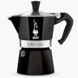 Bialetti Moka Express kotyogós kávéfőző fekete 3 adagos