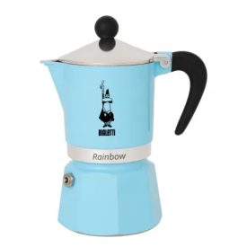 Bialetti Rainbow kotyogós kék kávéfőző 3 adagos