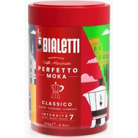   Bialetti Moka Perfetto Classico őrölt kávé fémdobozban 250g