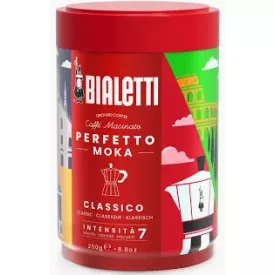   Bialetti Moka Perfetto Classico őrölt kávé fémdobozban 250g