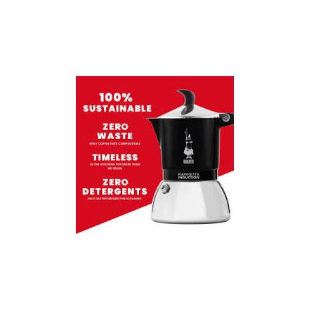 Bialetti Fiammetta indukciós kotyogós 4 adagos kávéfőző