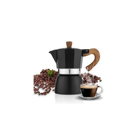 Bialetti Fiammetta Indukciós kotyogó 2 adagos - fekete szinben