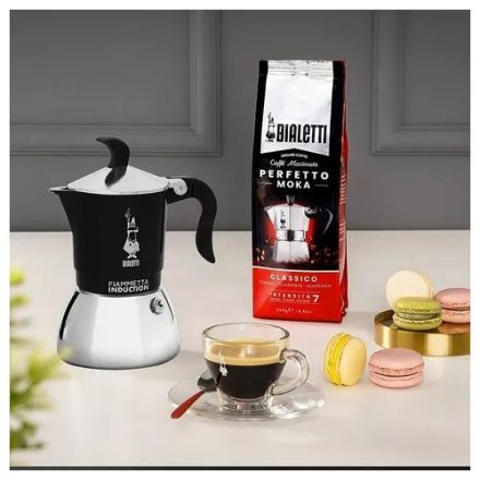 Bialetti Fiammetta Indukciós kotyogó 2 adagos - fekete szinben