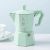Bialetti Moka Exclusive zelený mokka kávovar – 3 šálky