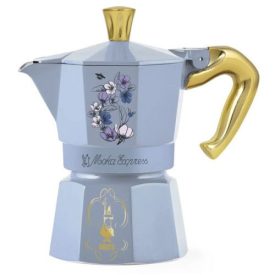 Bialetti Moka Exclusive zelený mokka kávovar – 3 šálky