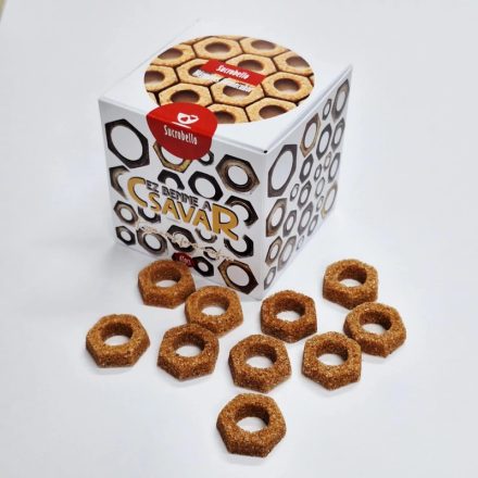 Cukrobello Anyacsavar formájú formacukor 65db 